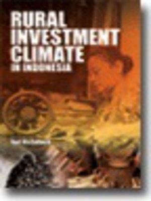 cover image of Rural investment climate in Indonesia